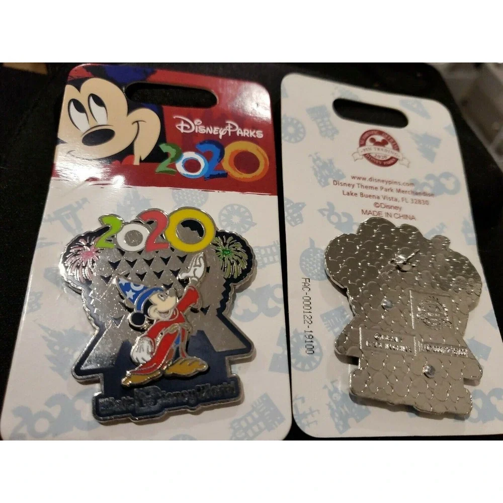 Disney Pin Sorcerer's Apprentice Fantasia WDW 2020‎ BRAND NEW ON CARD NOC 139771